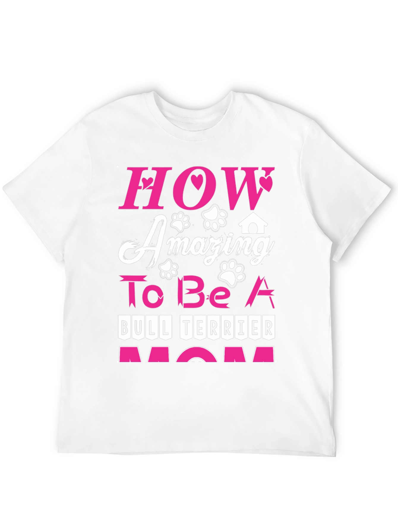 Bull Terrier Mom Graphic Tee