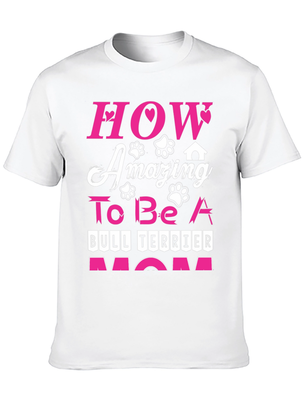 Bull Terrier Mom Graphic Tee