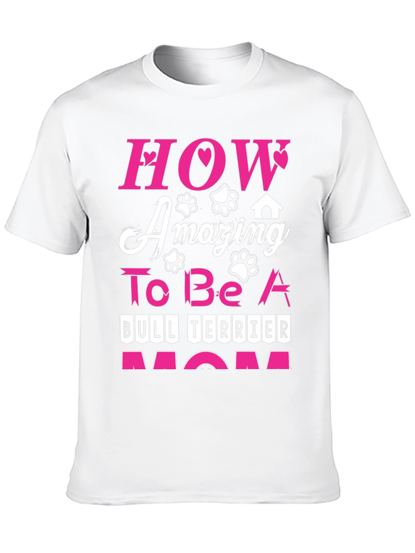 Bull Terrier Mom Graphic Tee