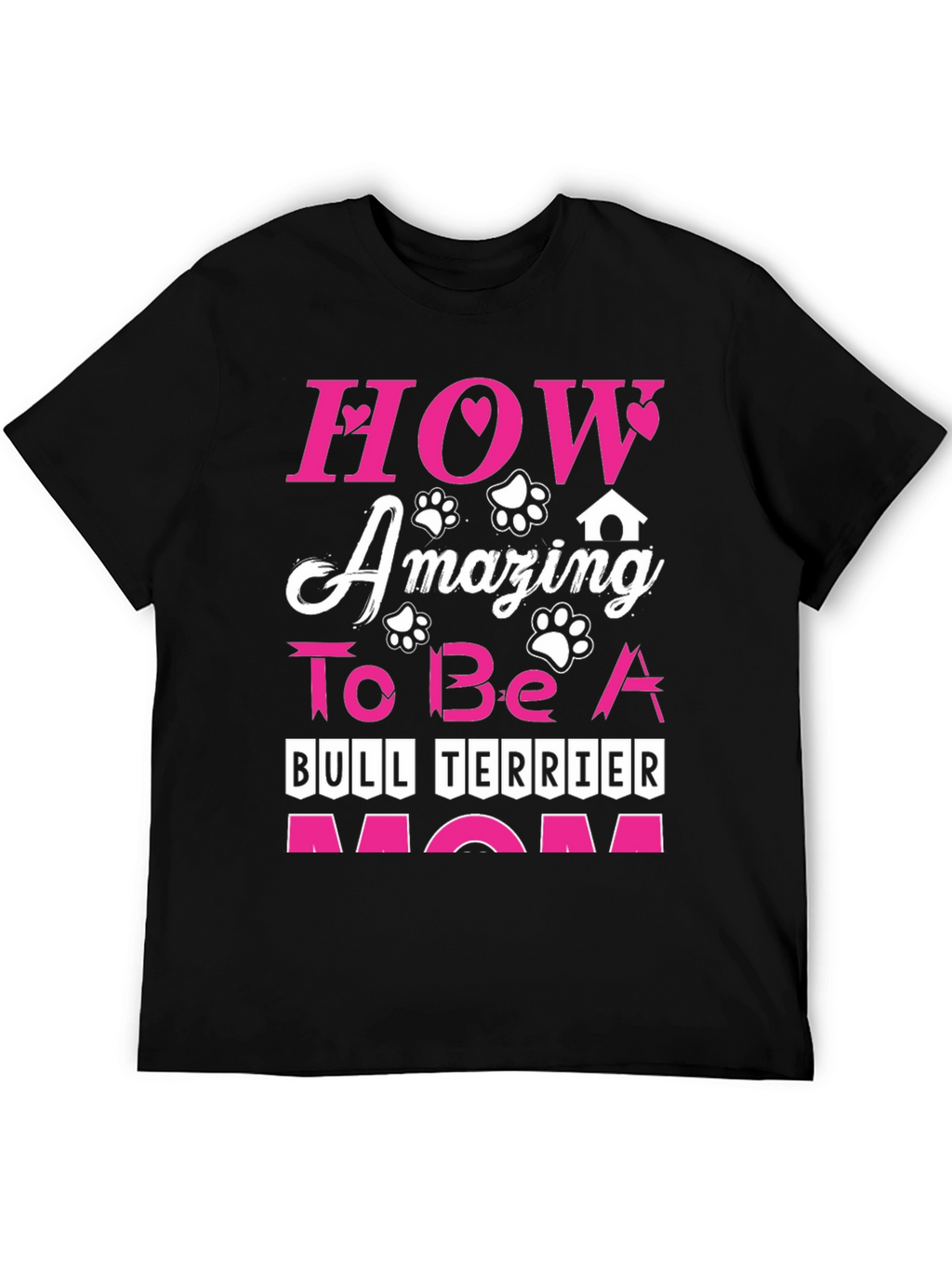 Bull Terrier Mom Graphic Tee