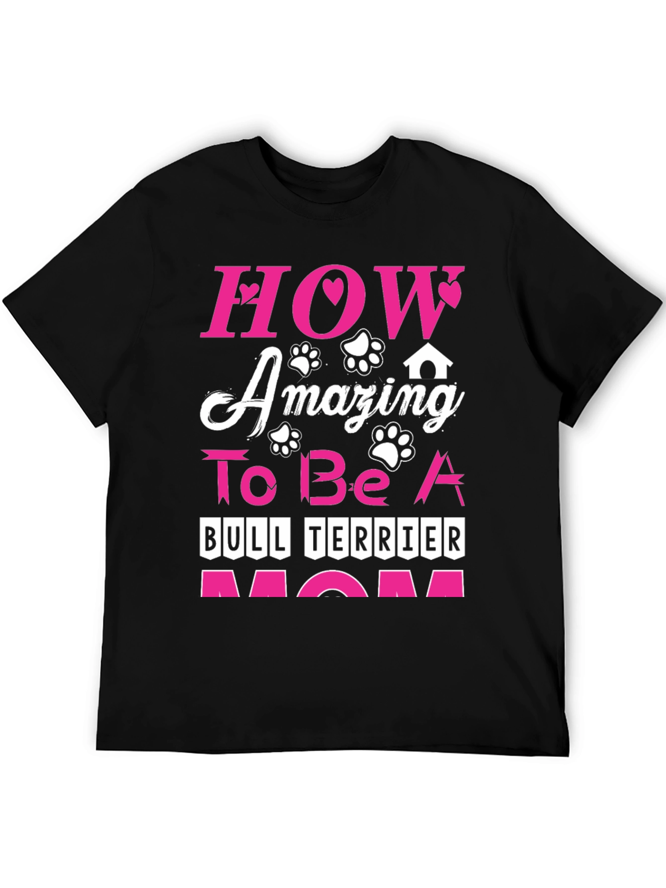 Bull Terrier Mom Graphic Tee