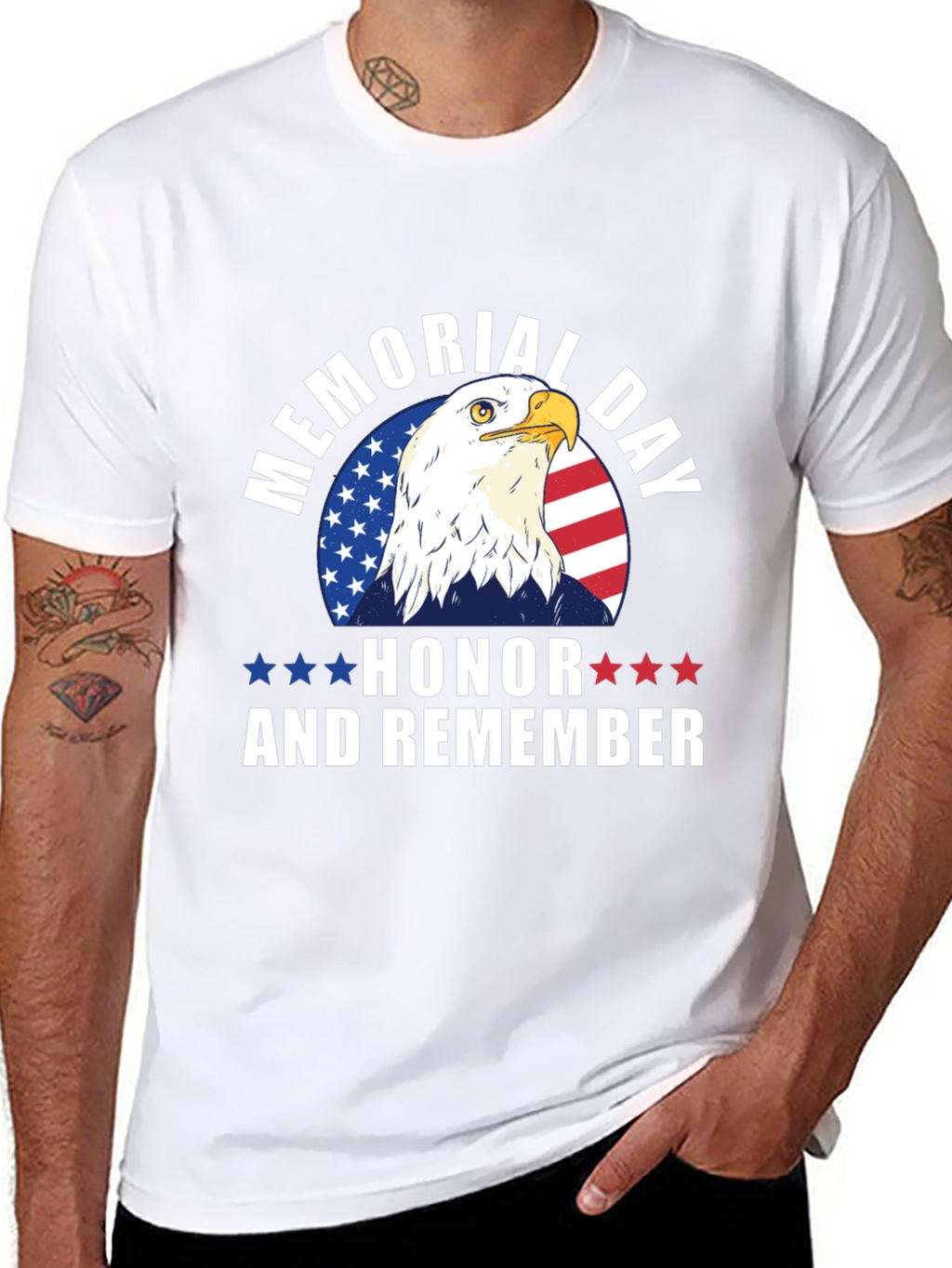 Memorial Day Eagle T-Shirt