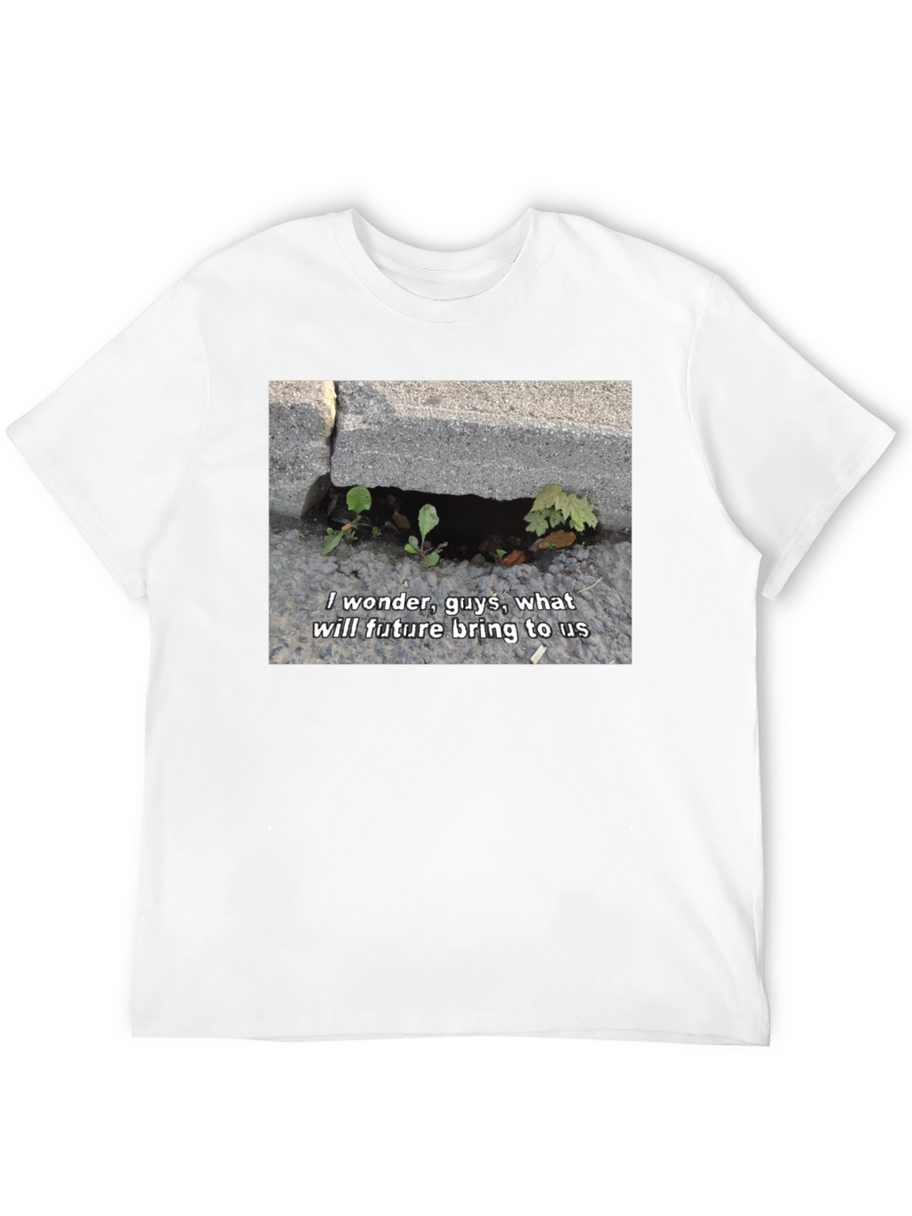 I Wonder Guys Graphic T-Shirt - Black