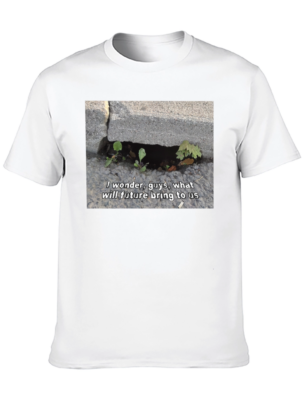 I Wonder Guys Graphic T-Shirt - Black