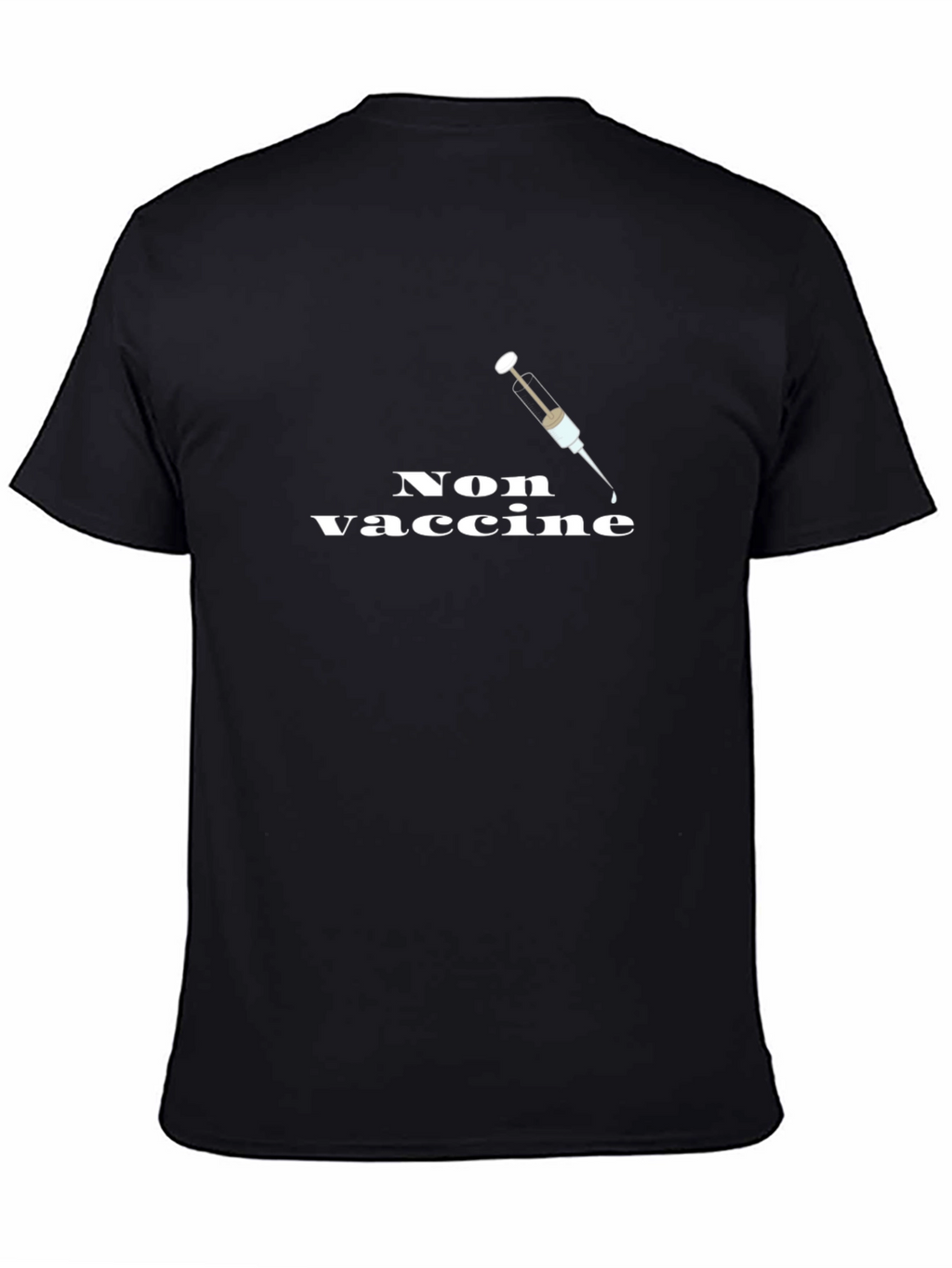 Non Vaccine Graphic T-Shirt - Anti Vaccine Tee