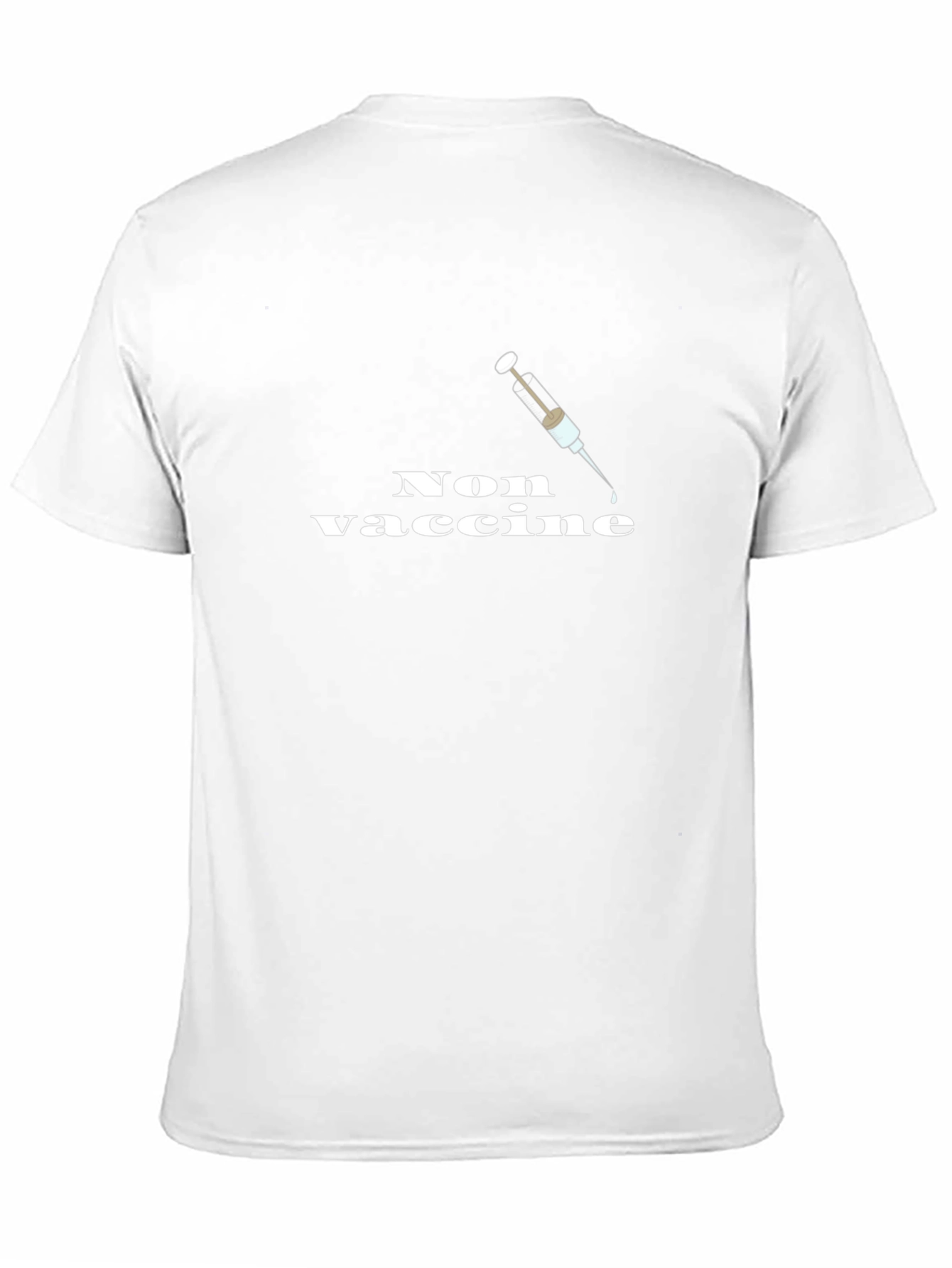 Non Vaccine Graphic T-Shirt - Anti Vaccine Tee