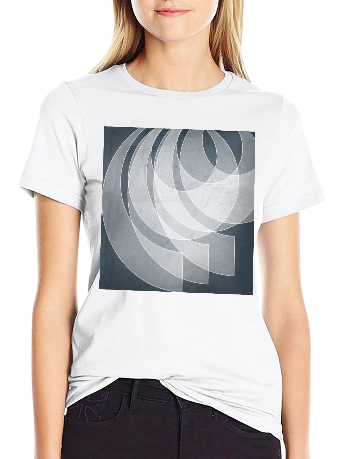 Abstract Graphic T-Shirt - Modern Artistic Tee