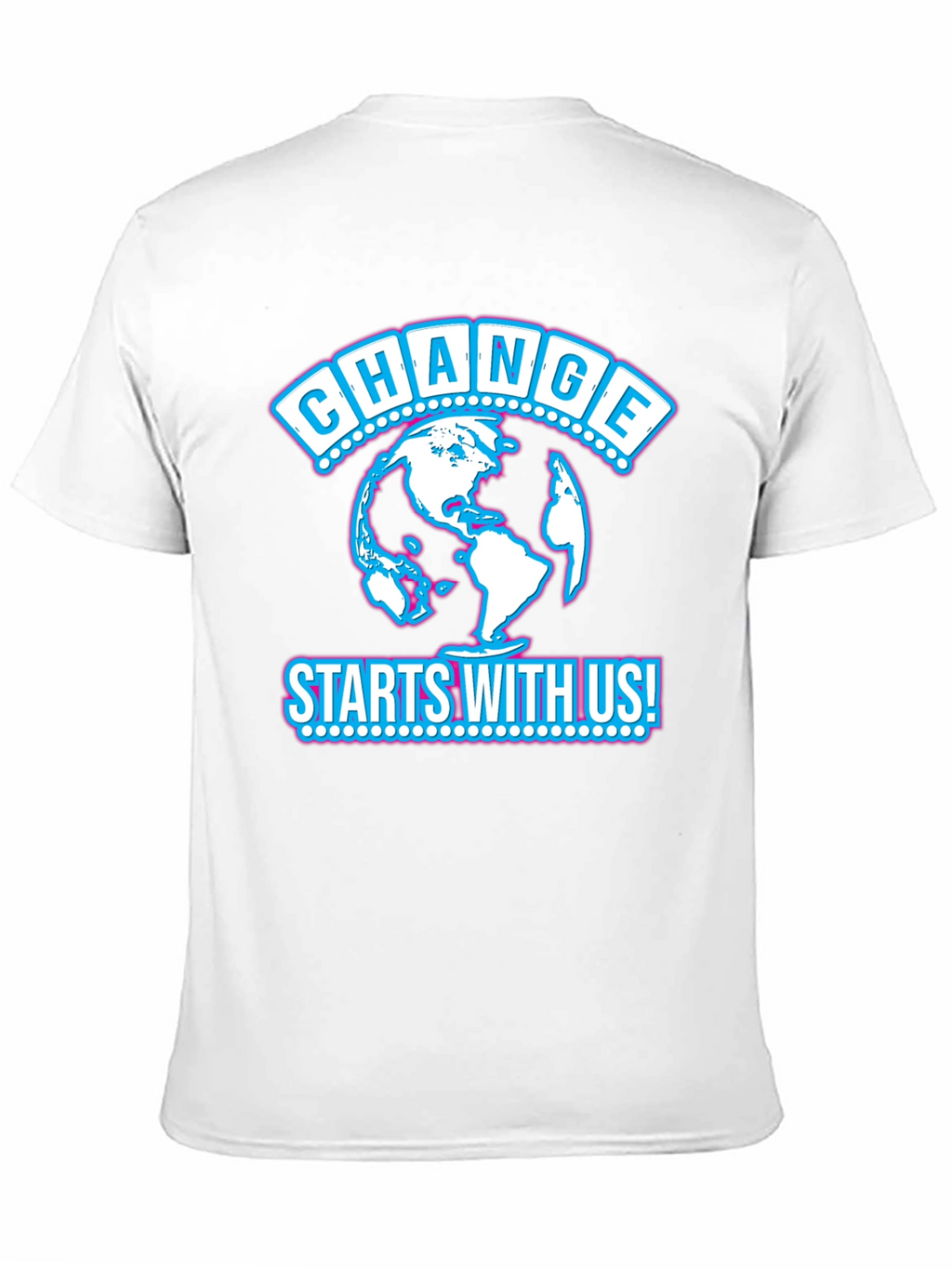 Change Starts With Us Black T-Shirt