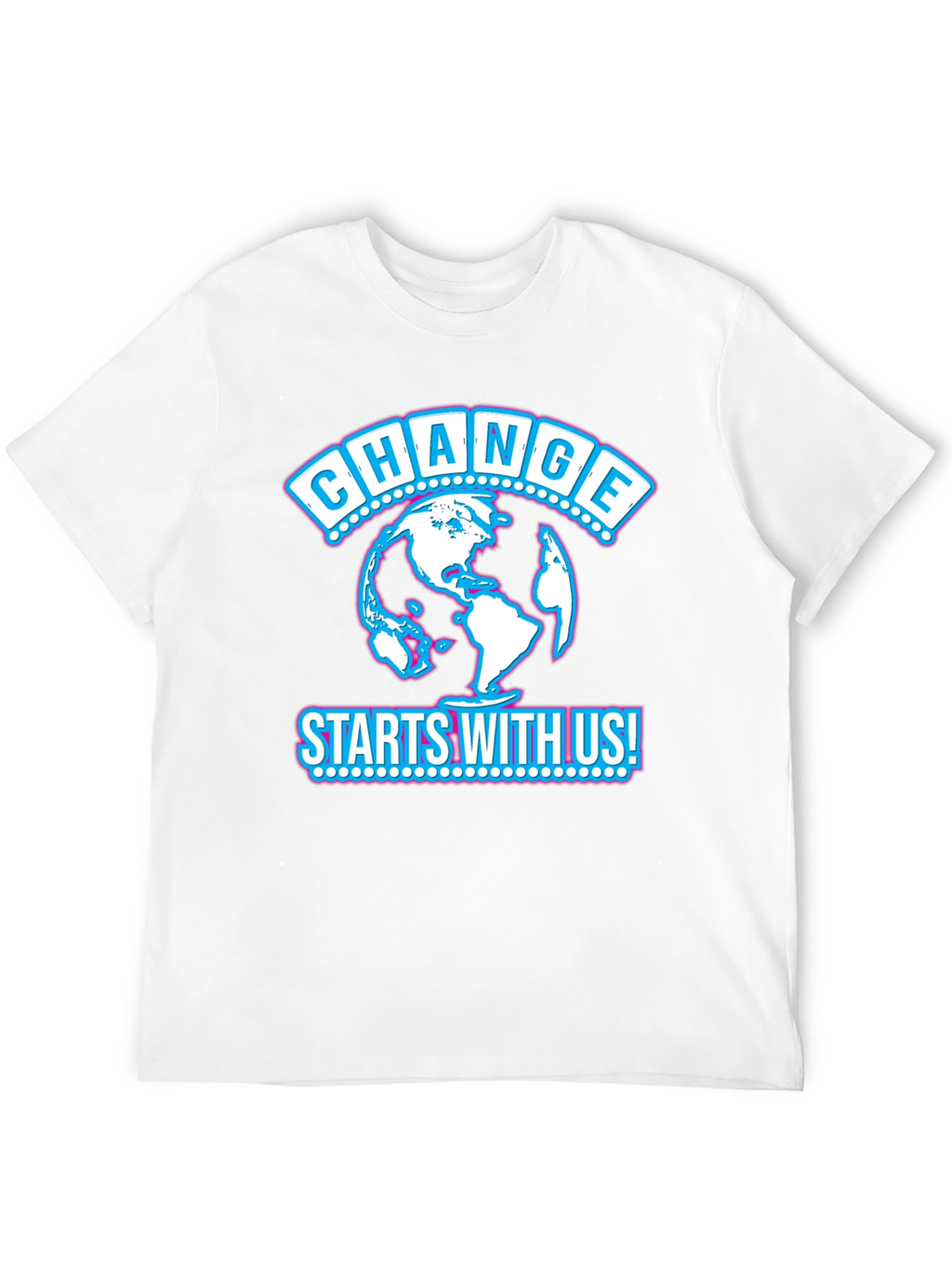 Change Starts With Us Black T-Shirt