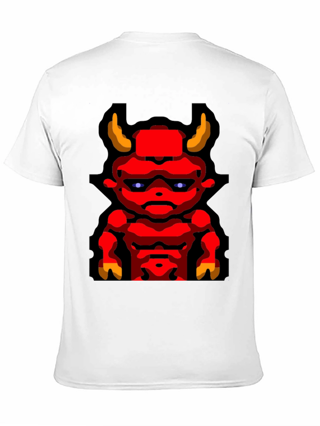 Devil Graphic T-Shirt Mens Black Tee