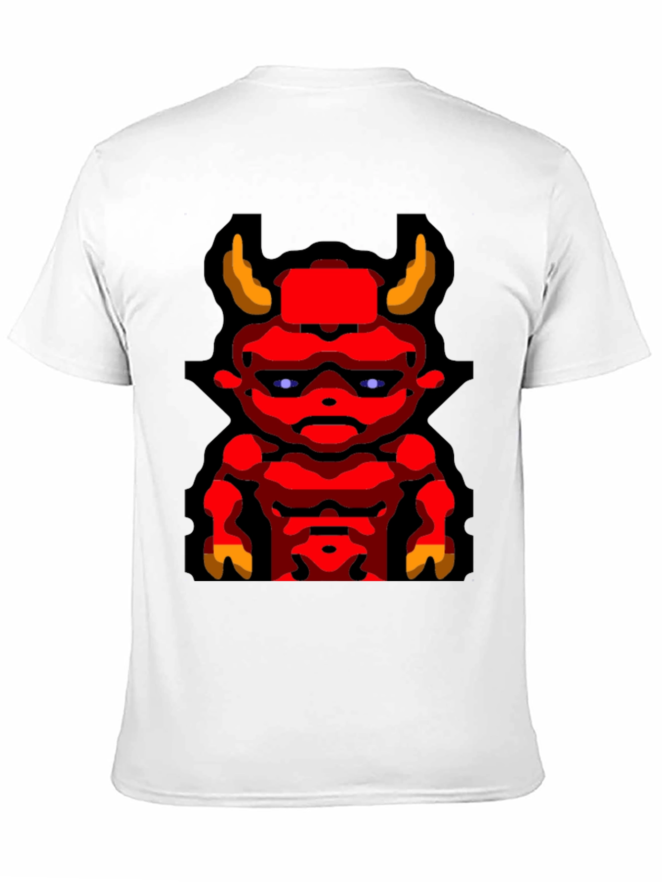 Devil Graphic T-Shirt Mens Black Tee