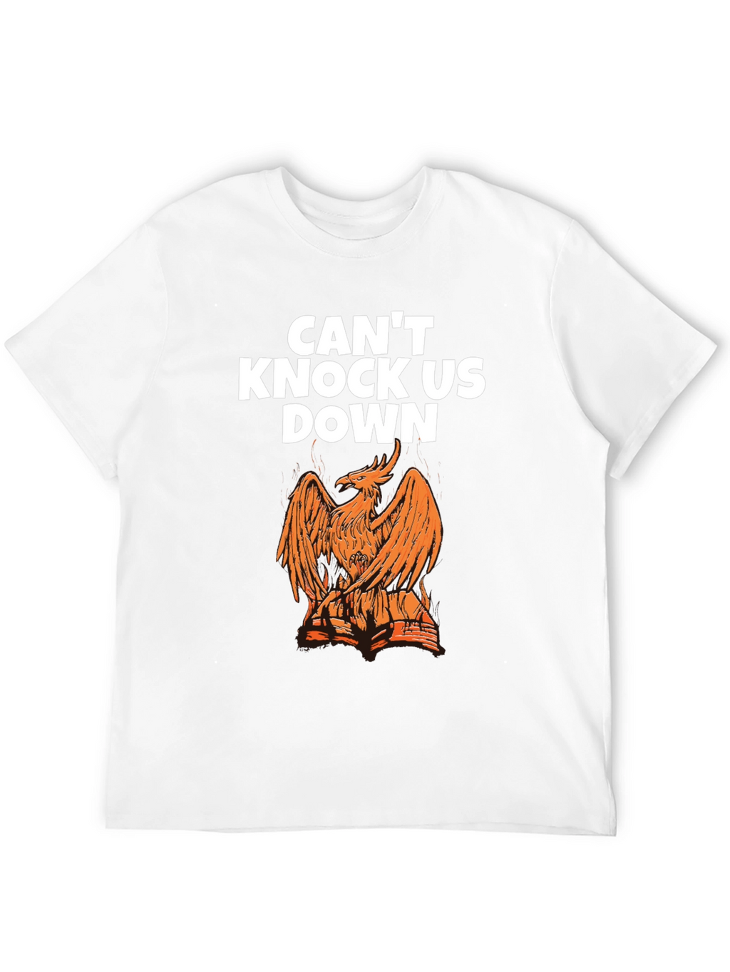 Phoenix Graphic T-Shirt - Cant Knock Us Down