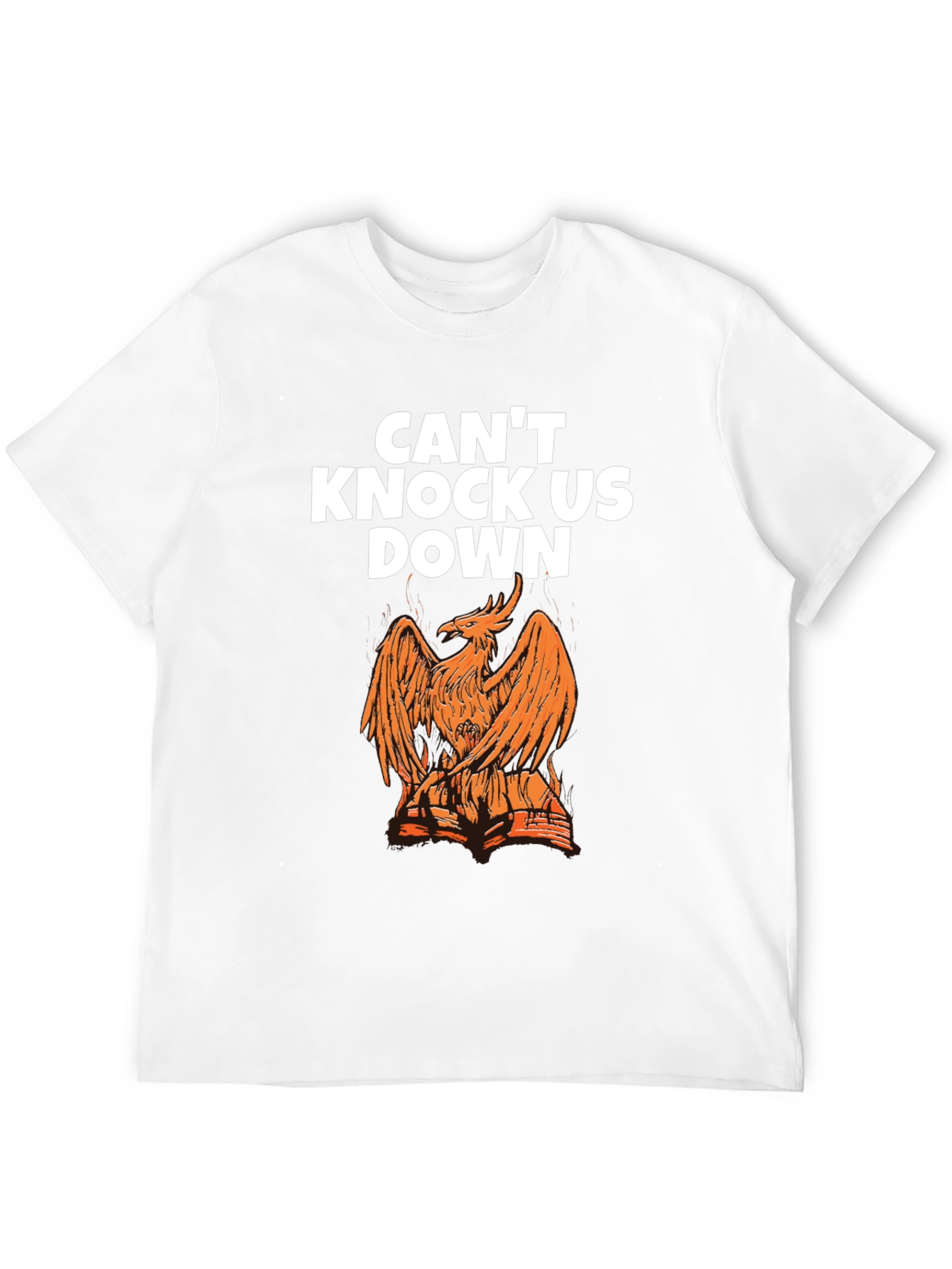 Phoenix Graphic T-Shirt - Cant Knock Us Down