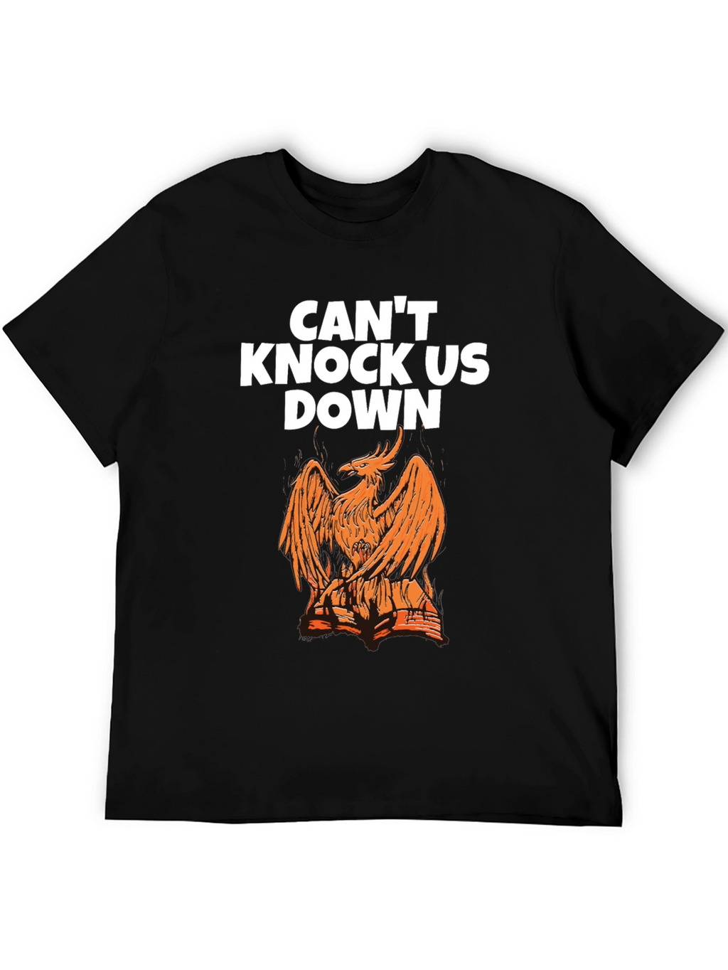 Phoenix Graphic T-Shirt - Cant Knock Us Down
