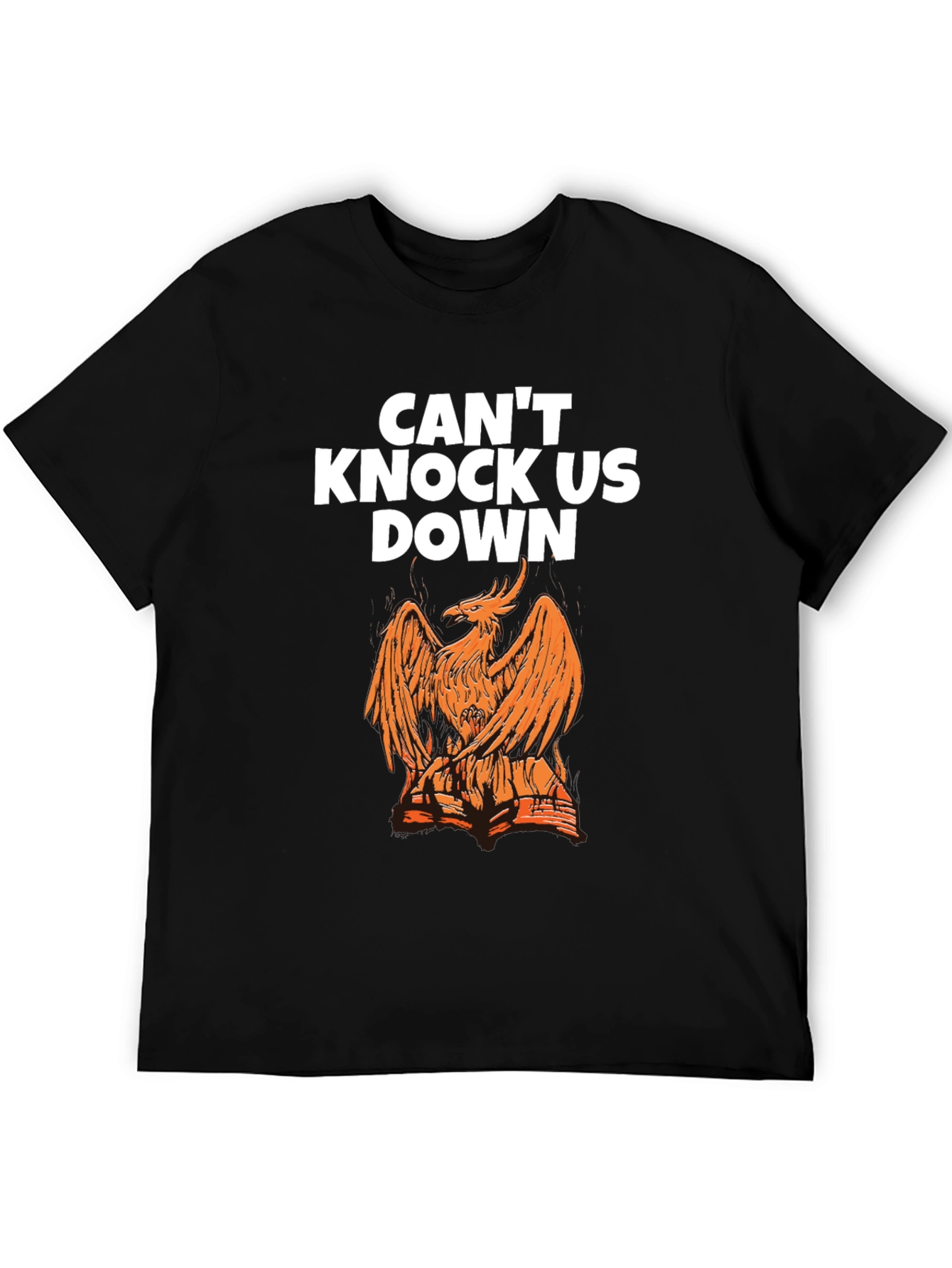 Phoenix Graphic T-Shirt - Cant Knock Us Down