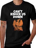 Phoenix Graphic T-Shirt - Cant Knock Us Down