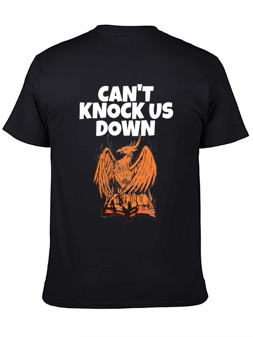 Phoenix Graphic T-Shirt - Cant Knock Us Down