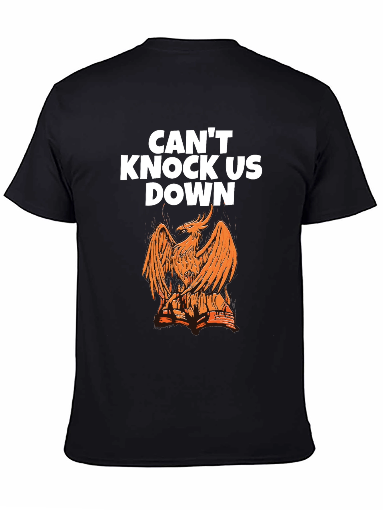 Phoenix Graphic T-Shirt - Cant Knock Us Down
