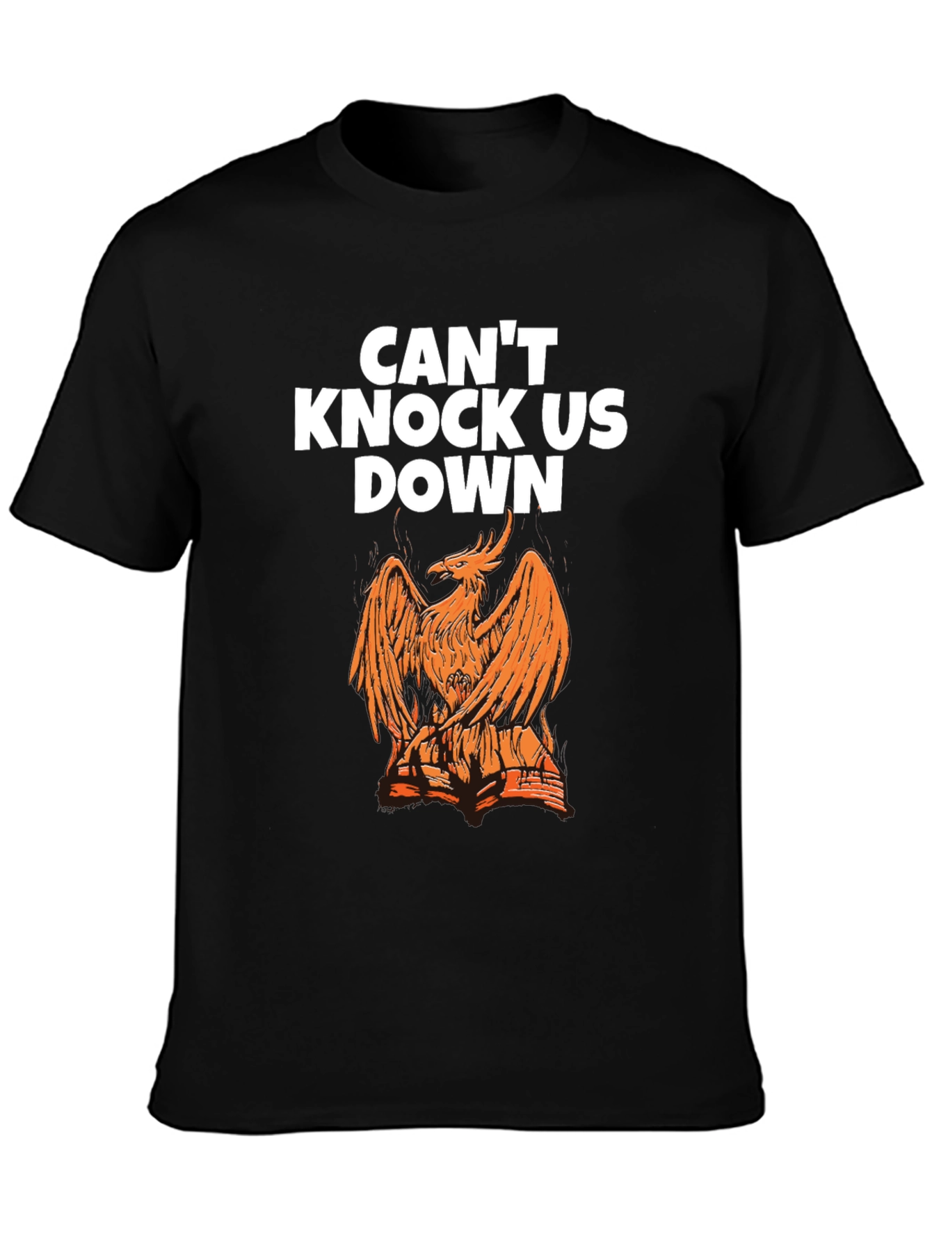 Phoenix Graphic T-Shirt - Cant Knock Us Down