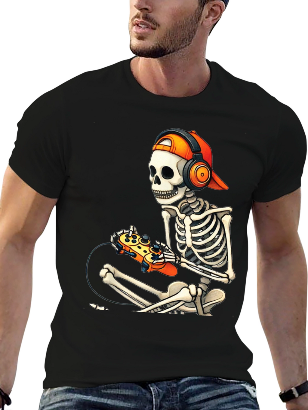 Gamer Skeleton T-Shirt