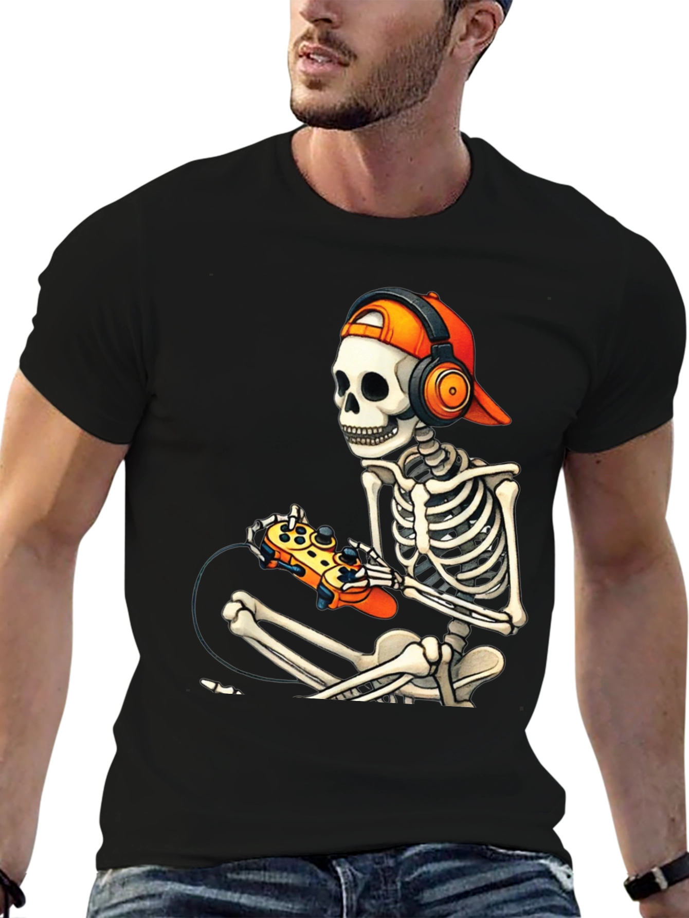 Gamer Skeleton T-Shirt
