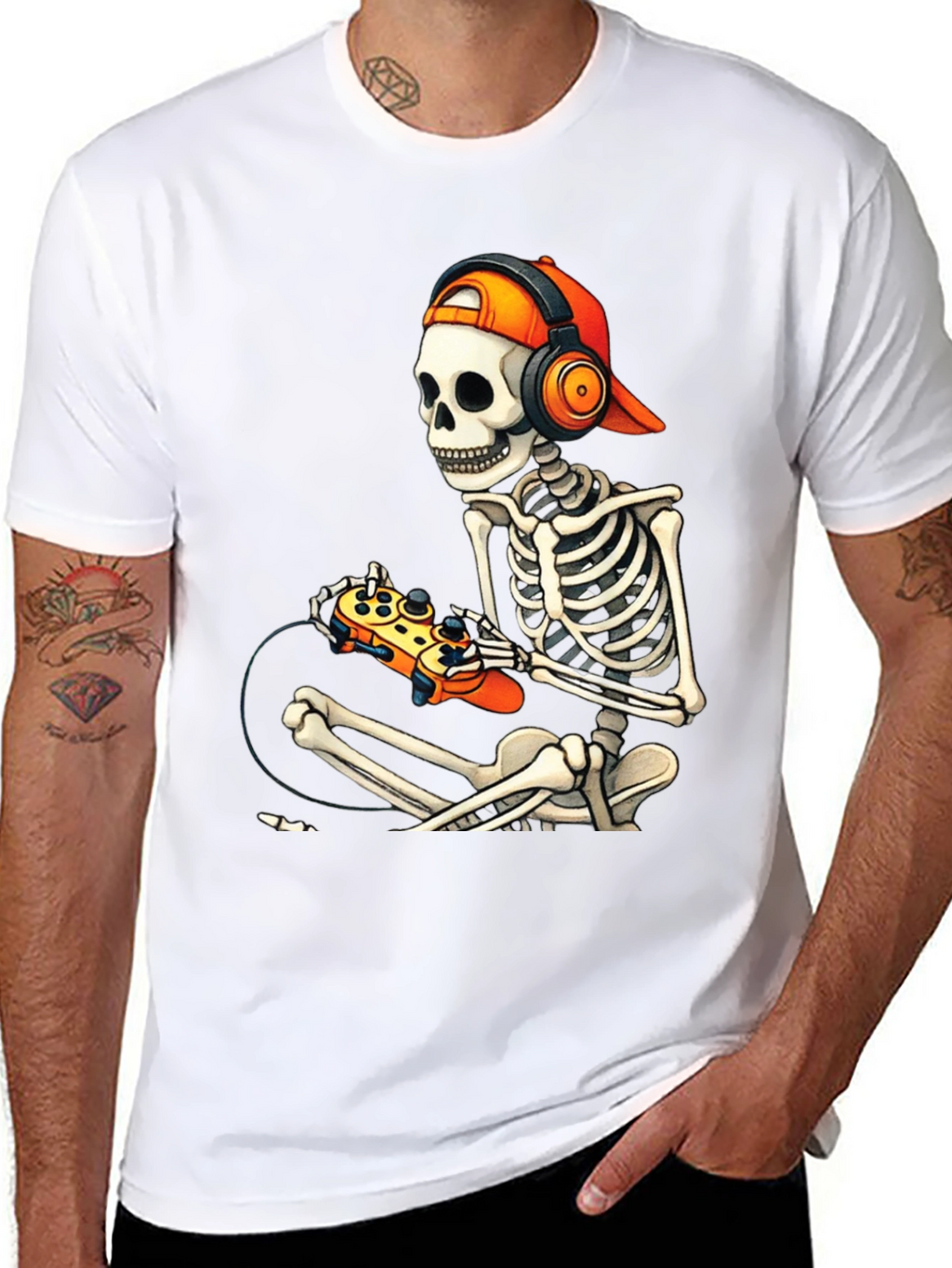 Gamer Skeleton T-Shirt
