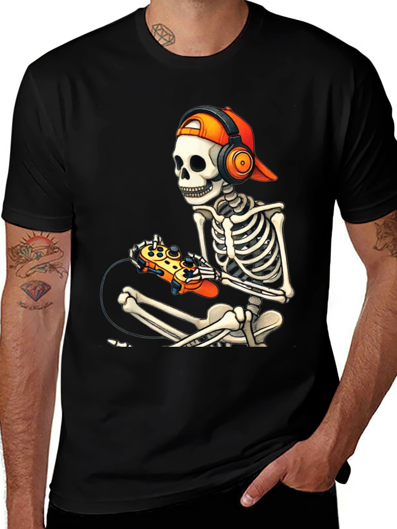 Gamer Skeleton T-Shirt