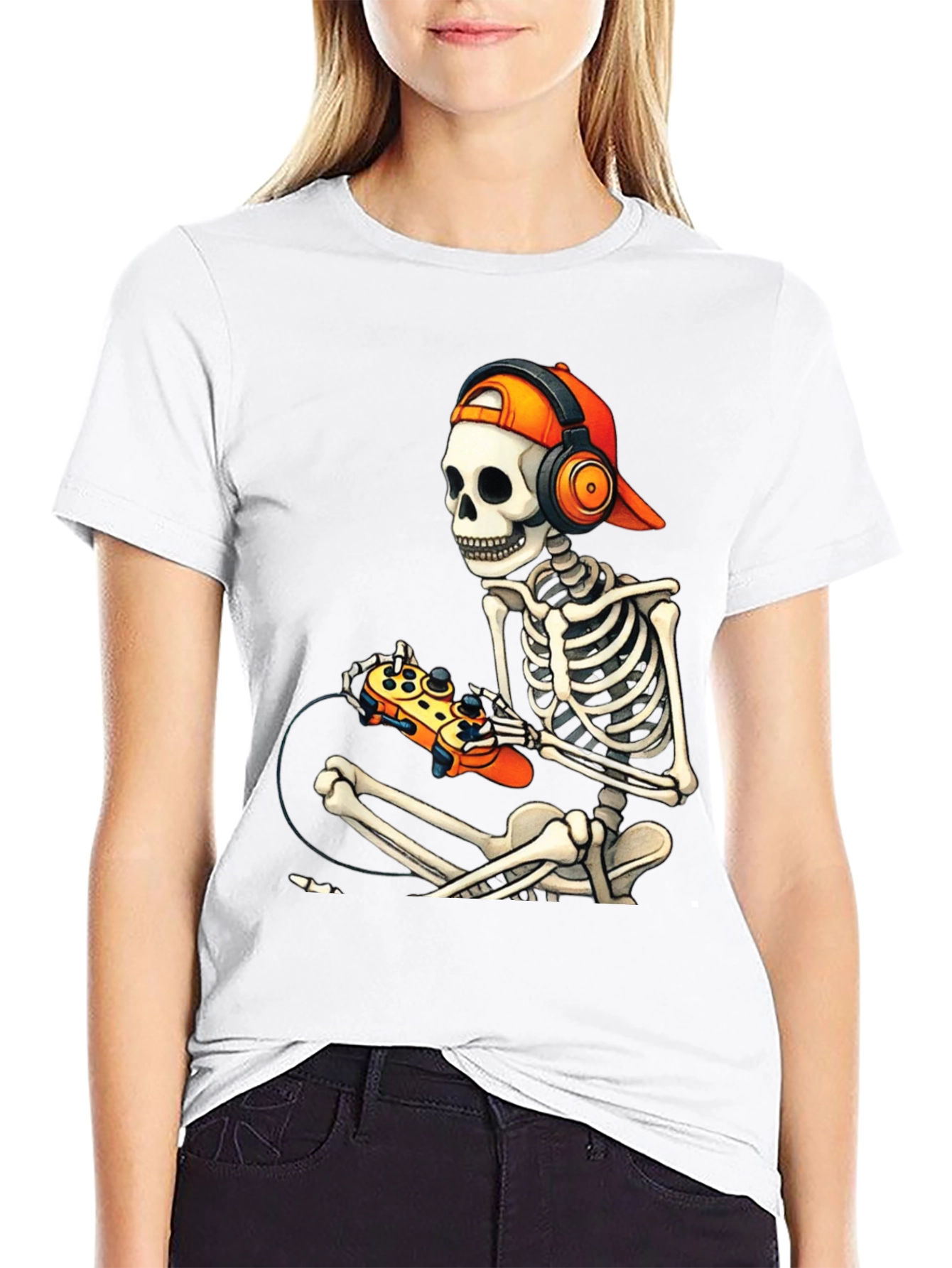 Gamer Skeleton T-Shirt