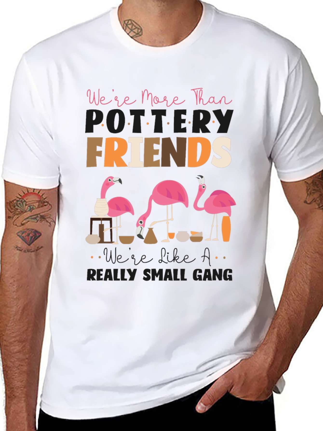 Funny Pottery Friends T-Shirt