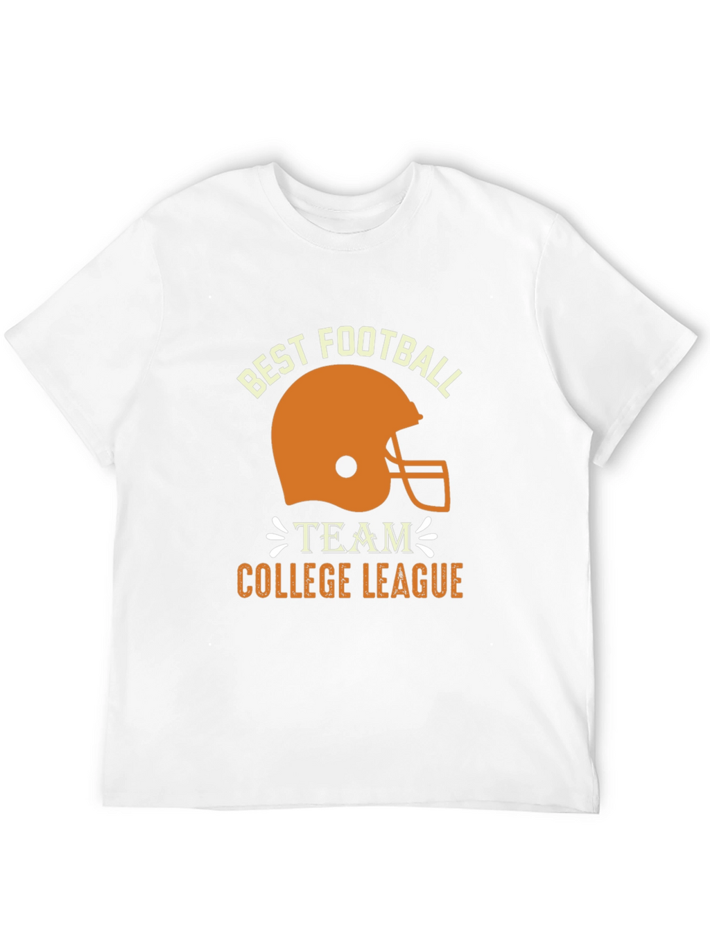 Best Football Team College League Graphic T-Shirt