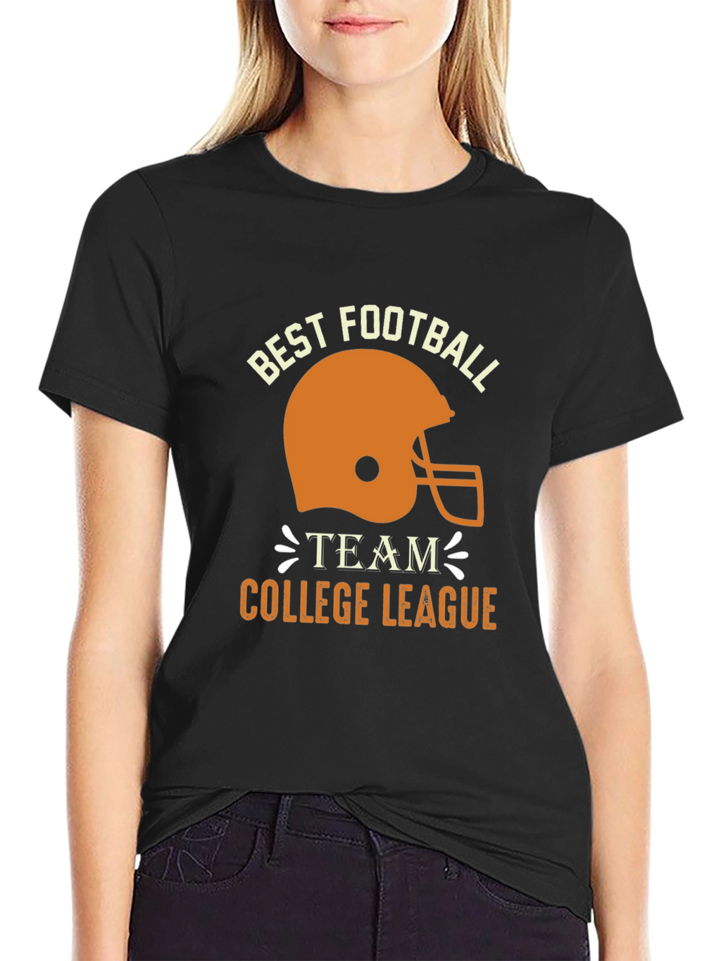 Best Football Team College League Graphic T-Shirt