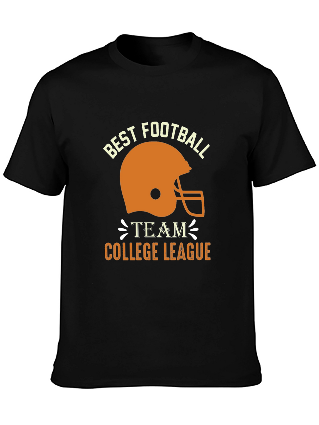 Best Football Team College League Graphic T-Shirt