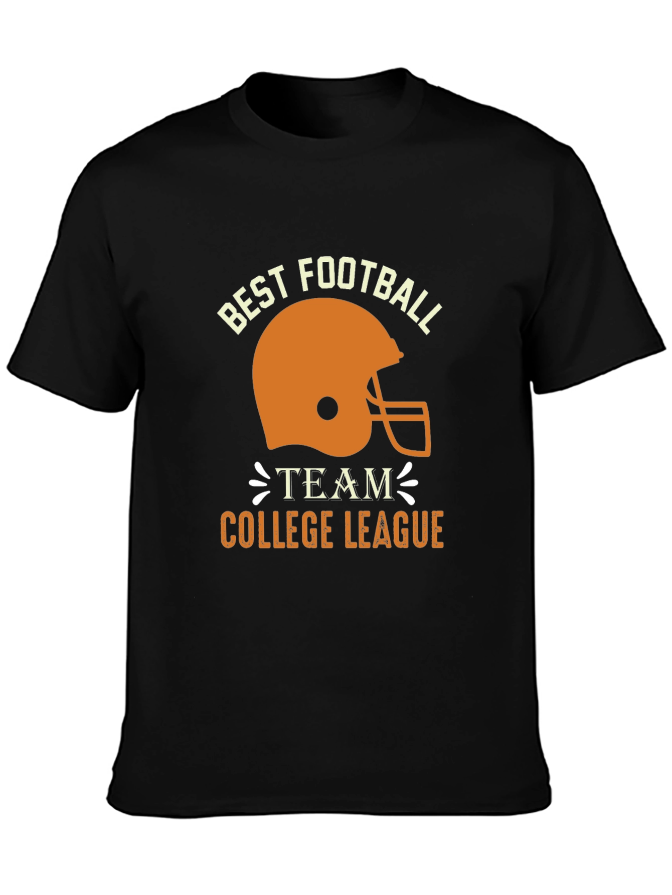 Best Football Team College League Graphic T-Shirt