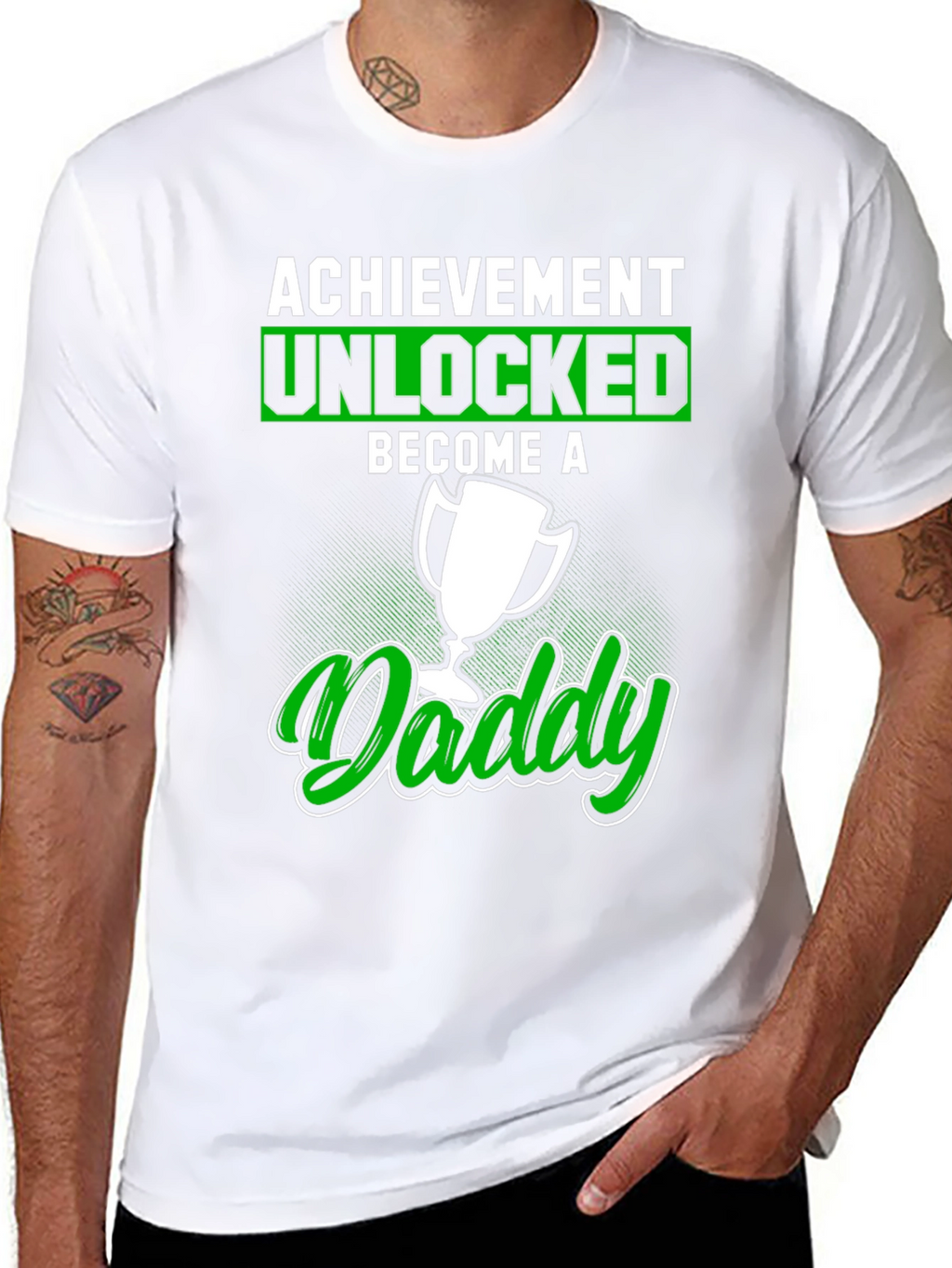Achievement Unlocked Become A Daddy T-Shirt