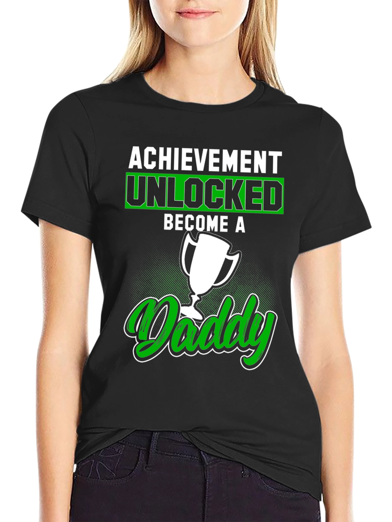 Achievement Unlocked Become A Daddy T-Shirt