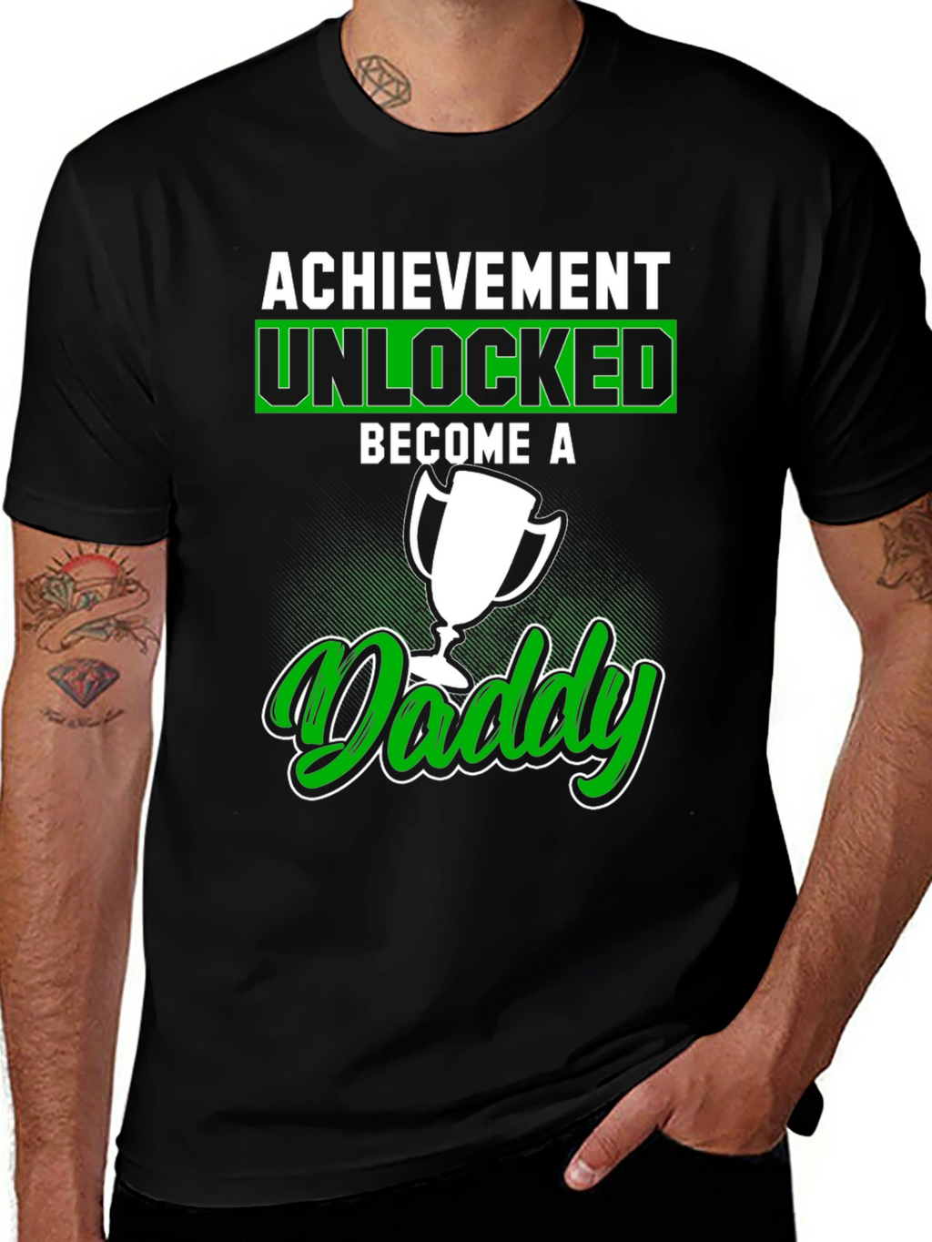 Achievement Unlocked Become A Daddy T-Shirt