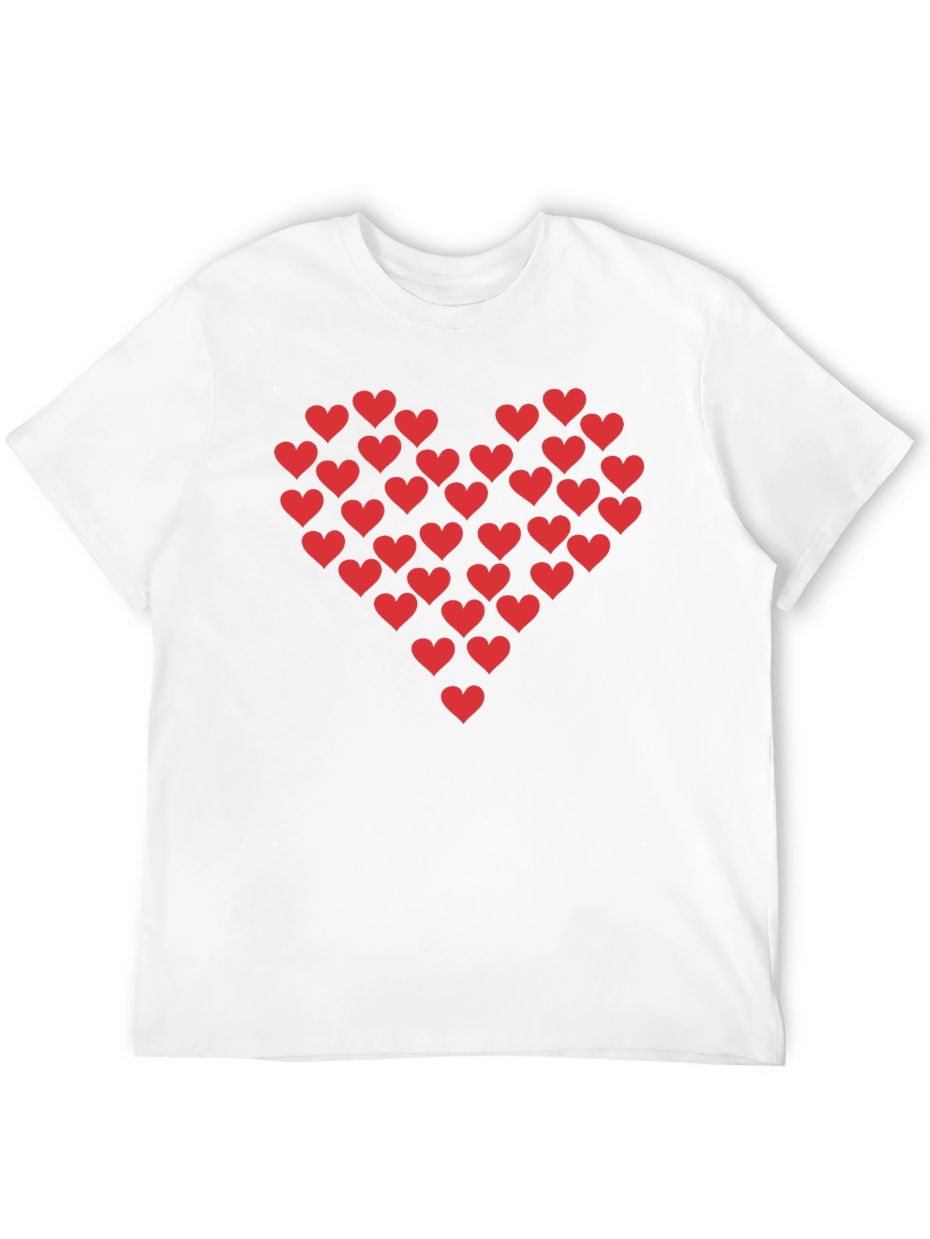Heart of Hearts Graphic Black T-Shirt