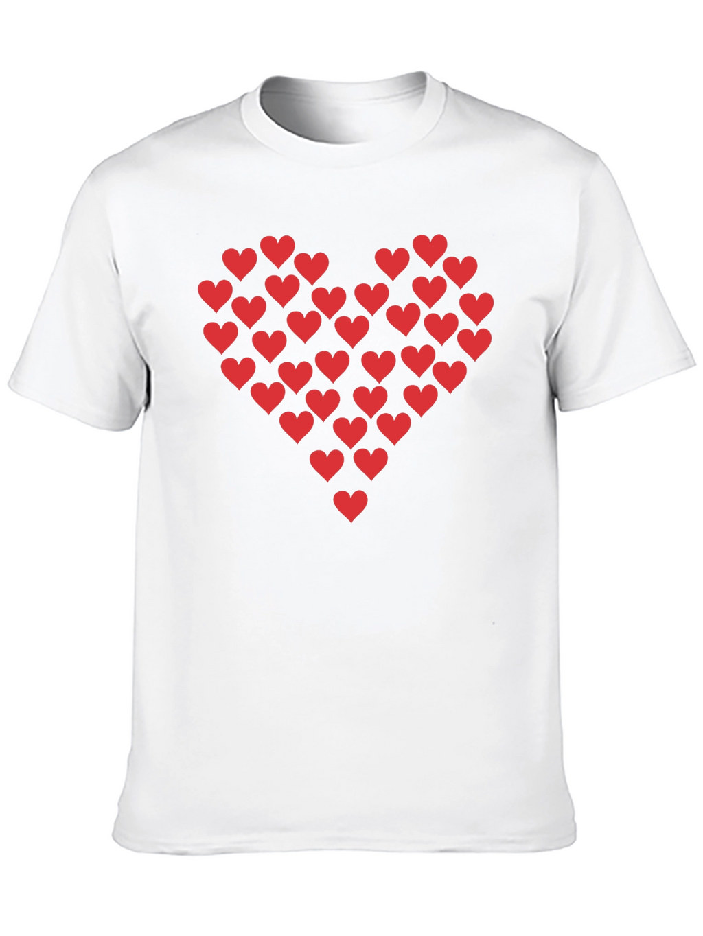 Heart of Hearts Graphic Black T-Shirt