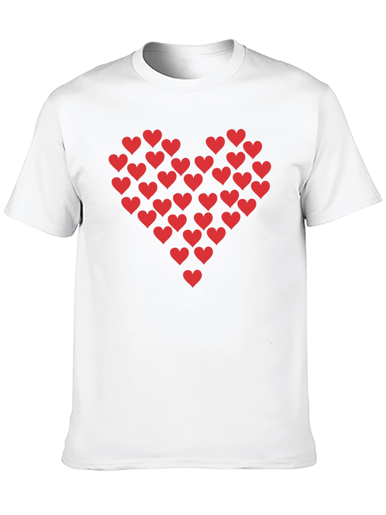 Heart of Hearts Graphic Black T-Shirt