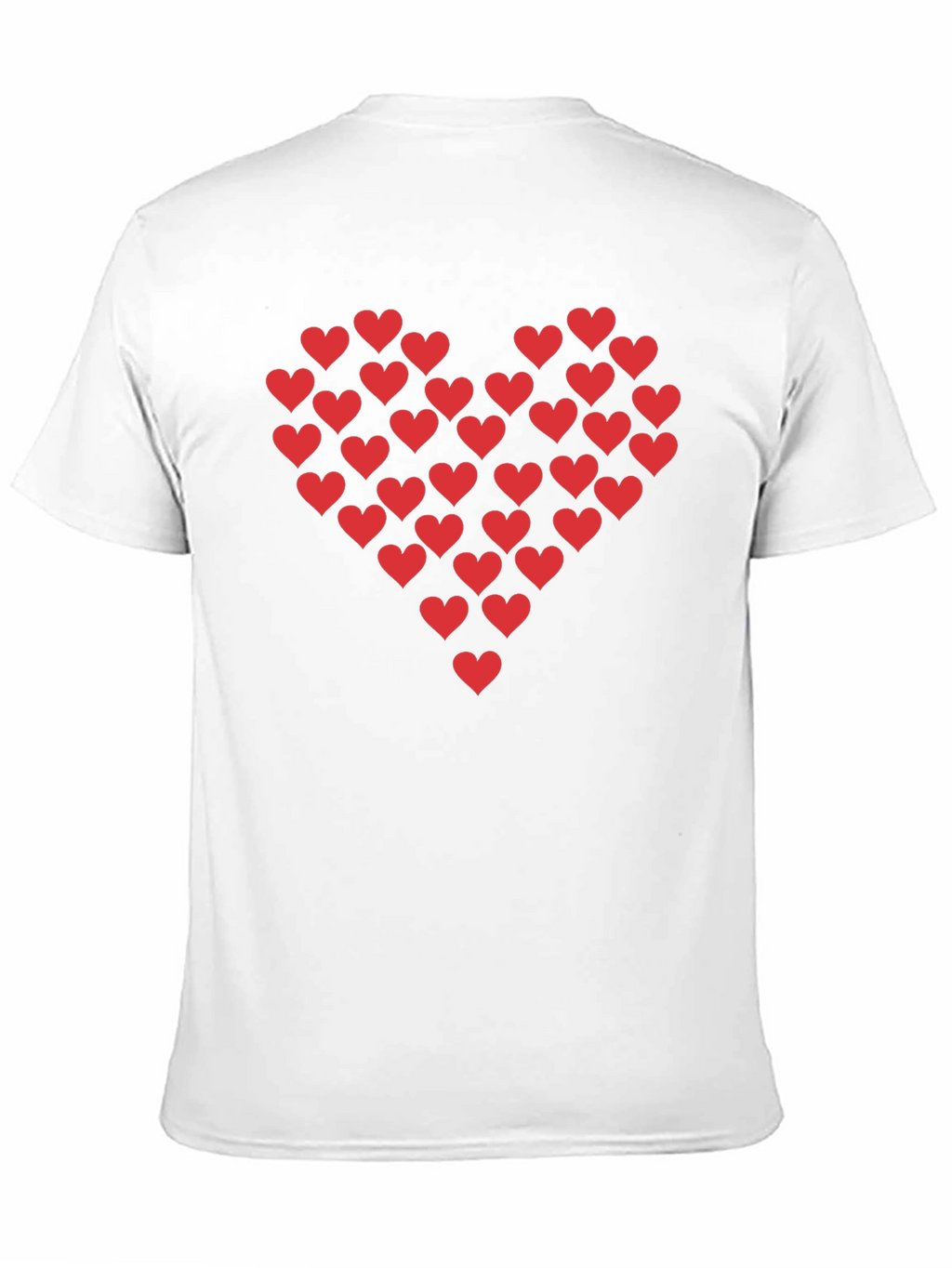 Heart of Hearts Graphic Black T-Shirt