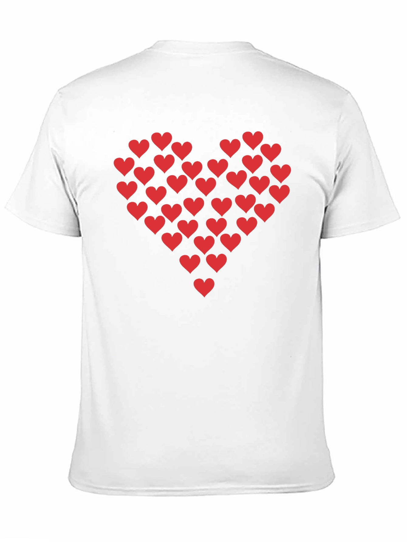 Heart of Hearts Graphic Black T-Shirt