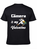 Camera is My Valentine Graphic T-Shirt