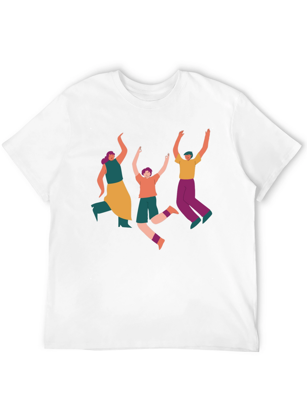 Funky People Graphic Tee - Black