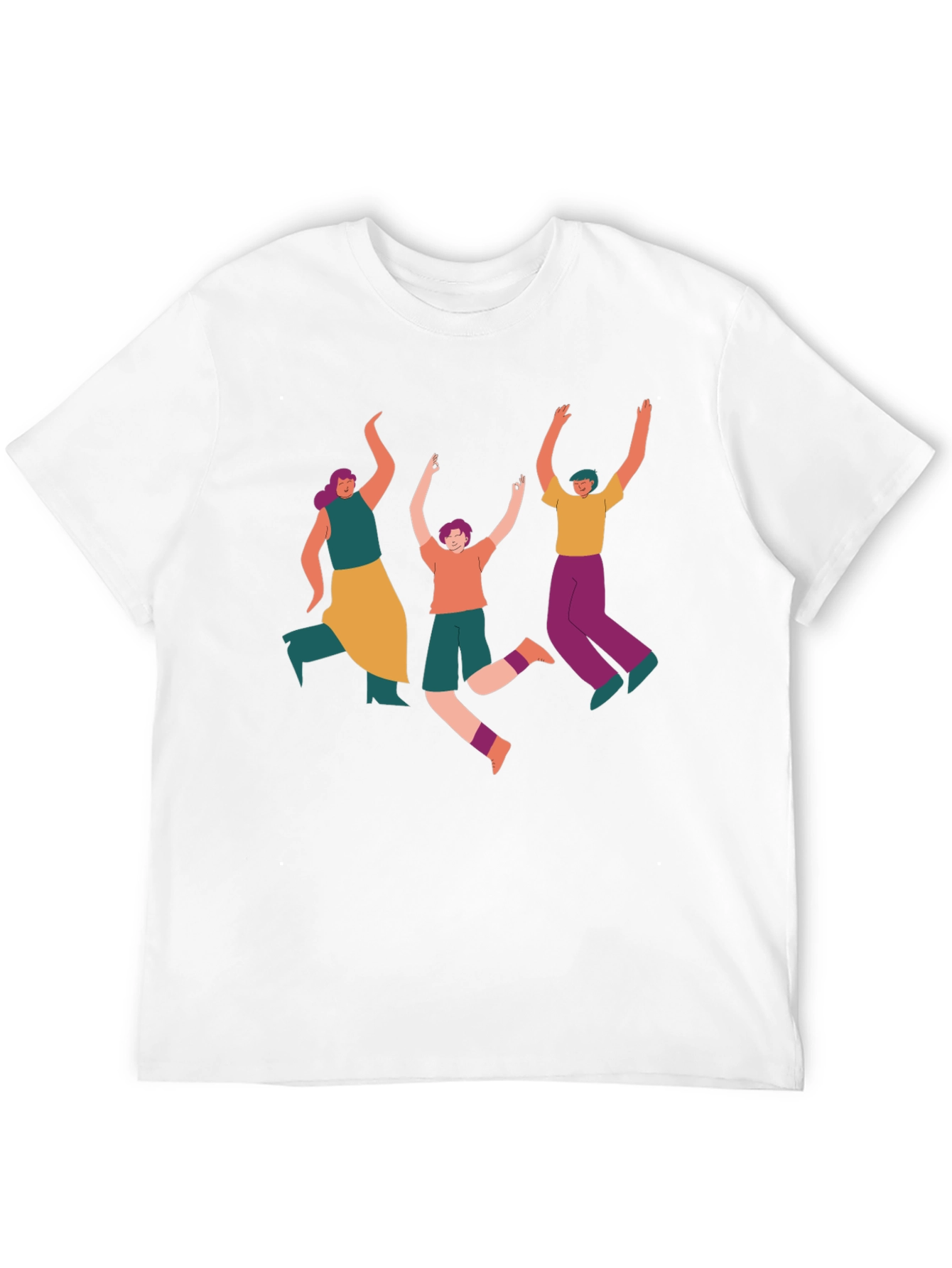 Funky People Graphic Tee - Black