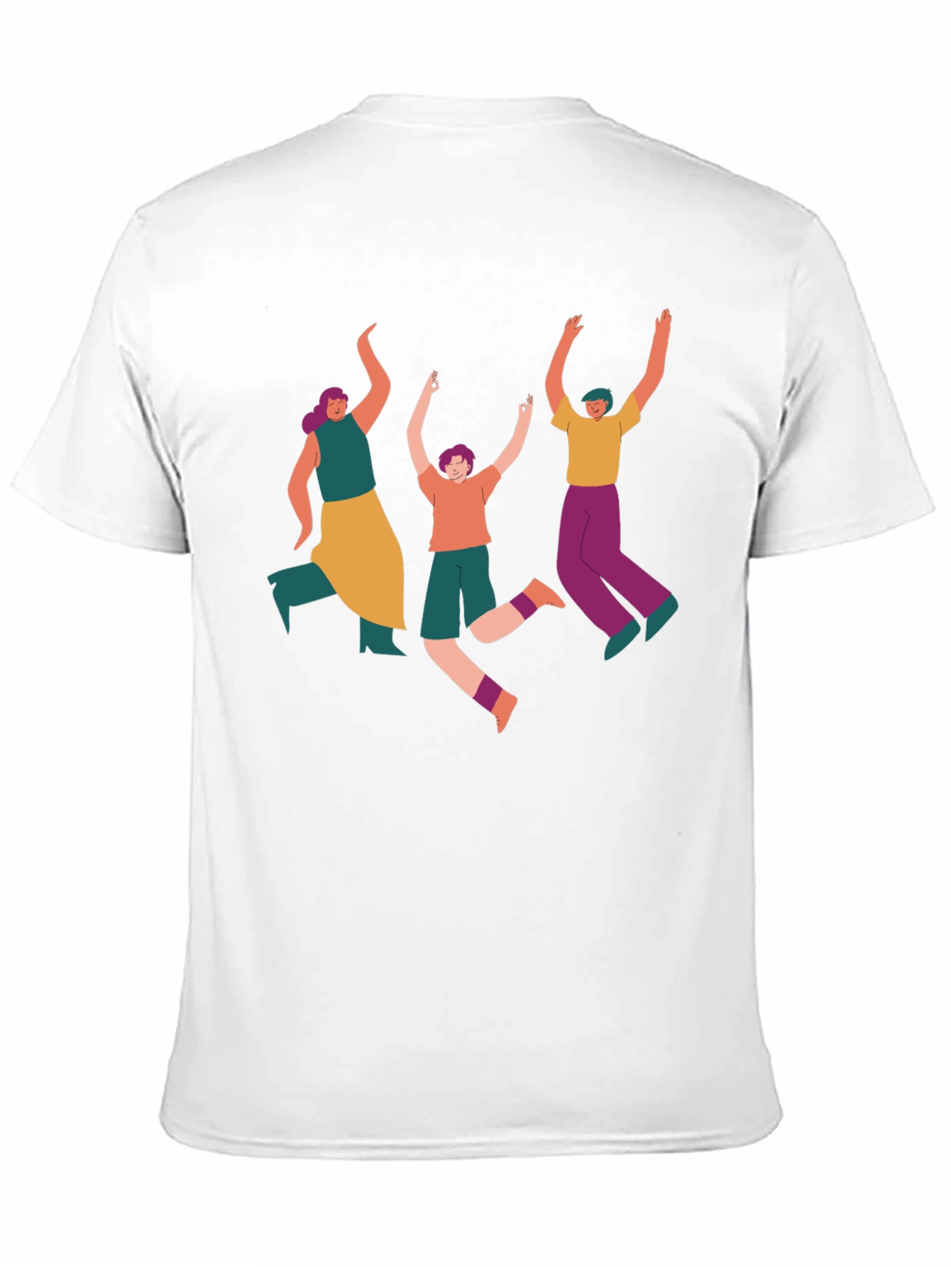 Funky People Graphic Tee - Black