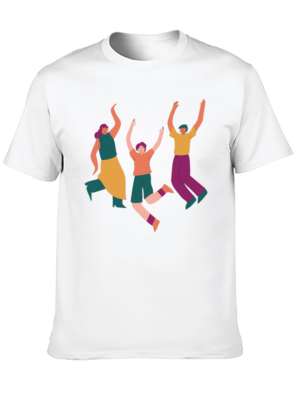 Funky People Graphic Tee - Black