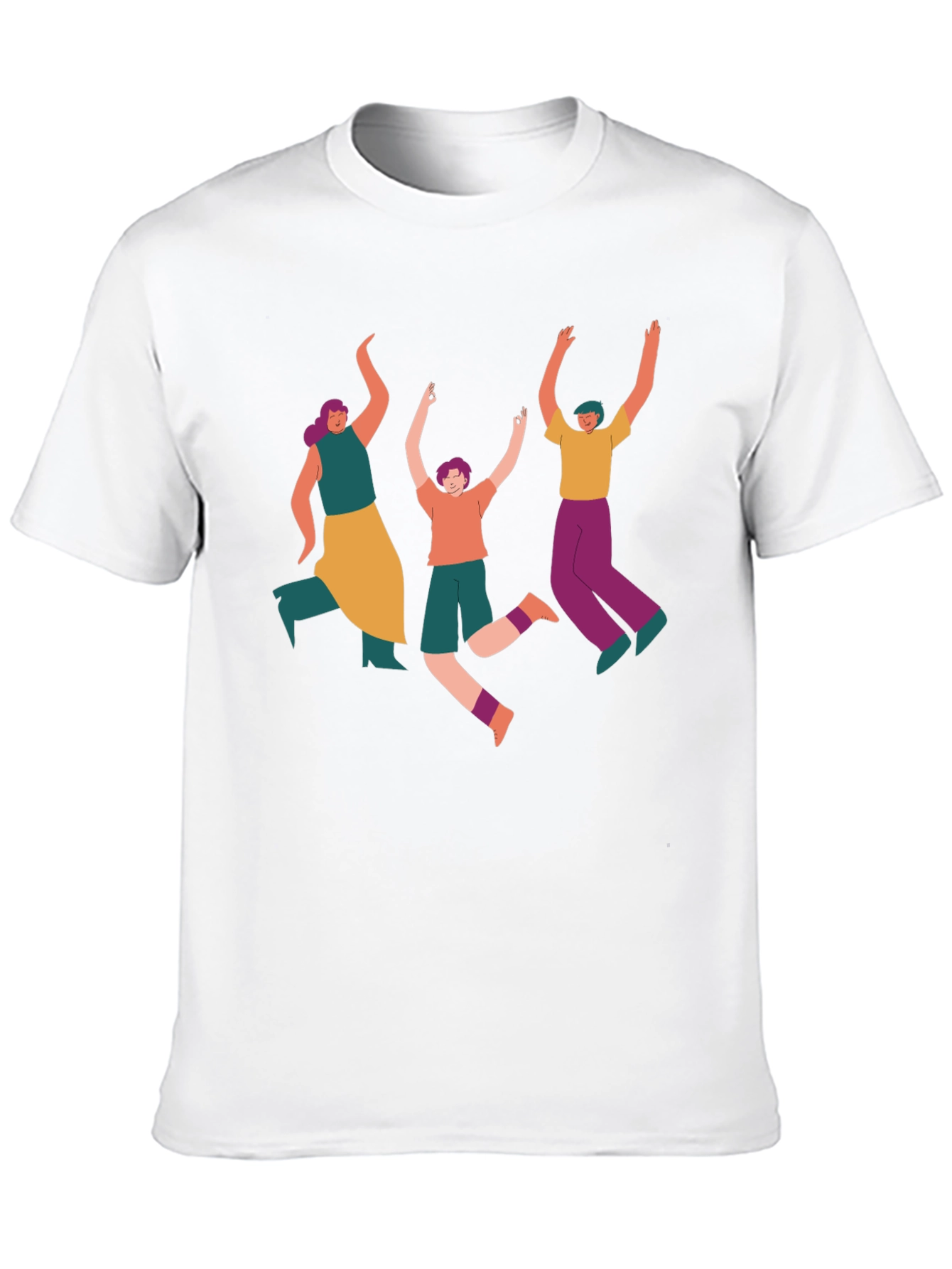 Funky People Graphic Tee - Black