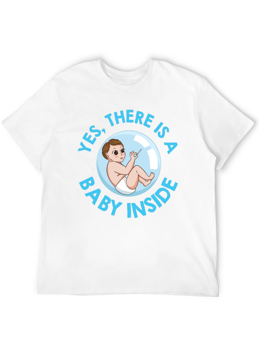 Funny Pregnancy T-Shirt - Baby Inside!