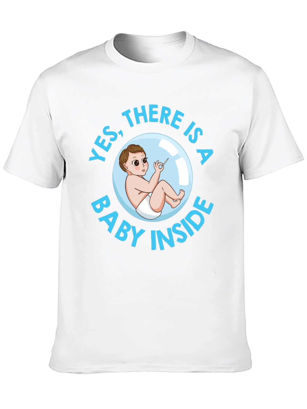 Funny Pregnancy T-Shirt - Baby Inside!