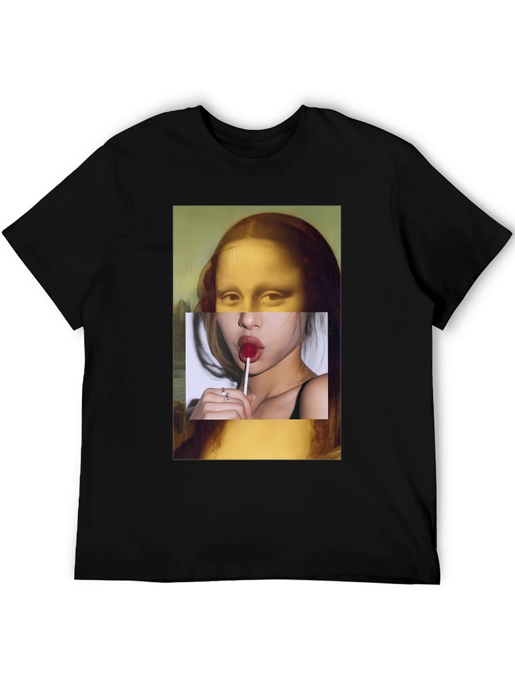 Mona Lisa Meets Modern Tee